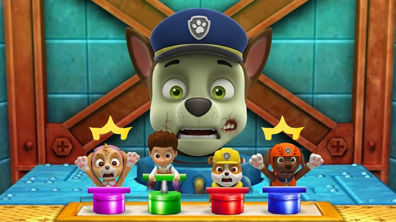 Mario Party The Top 100 Minigames Battle - Ryder VS Skye VS Rubble VS Zuma (Master Difficulty)