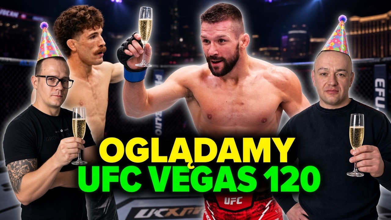 Gamrot walczy w main evencie, czy pokona Salkillda? Urodziny Filipa i oglądanie UFC Vegas 120