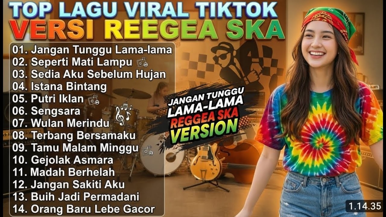 JANGAN TUNGGU LAMA LAMA – CICI PARAMIDA  COVER REGGAE SKA  LAGU INDONESIA VIRAL TIKTOK 2026 TANPA IK