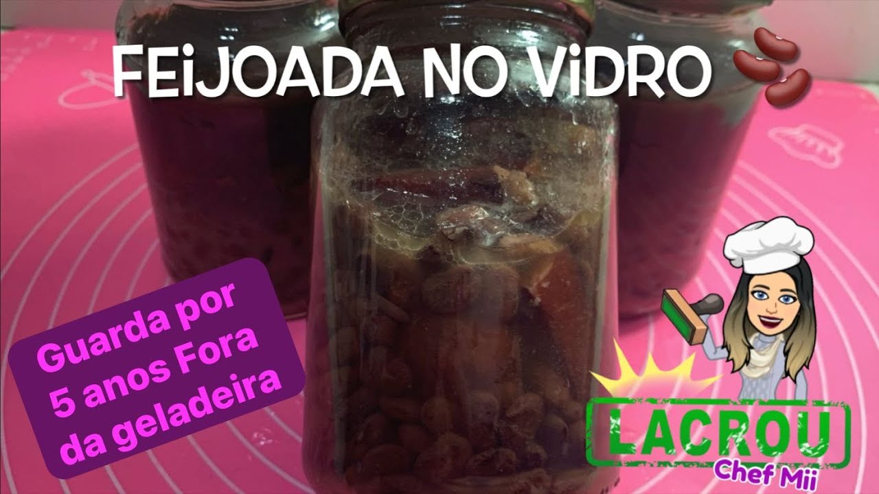 💥 👩🏻‍🍳 Como Cozinhar Feijoada no Vidro para Conservar por 5 anos Fora da Geladeira  👩🏻‍🍳💥