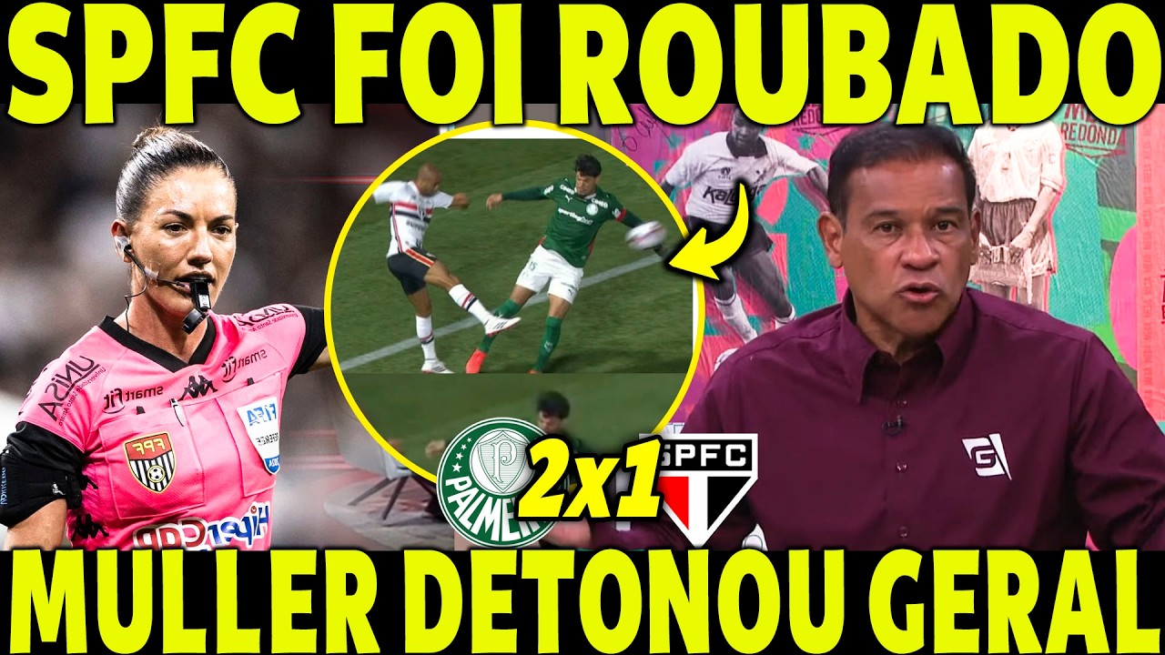 SPFC FOI ROUBADO DE NOVO! MULLER DETONOU GERAL APÓS ELIMINAÇÃO  DO SÃO PAULO!