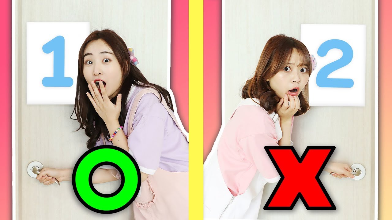 挑戰千萬不要開錯神秘門啦！DON'T Open The WRONG Mystery Door Challenge!小伶玩具 | Xiaoling toys