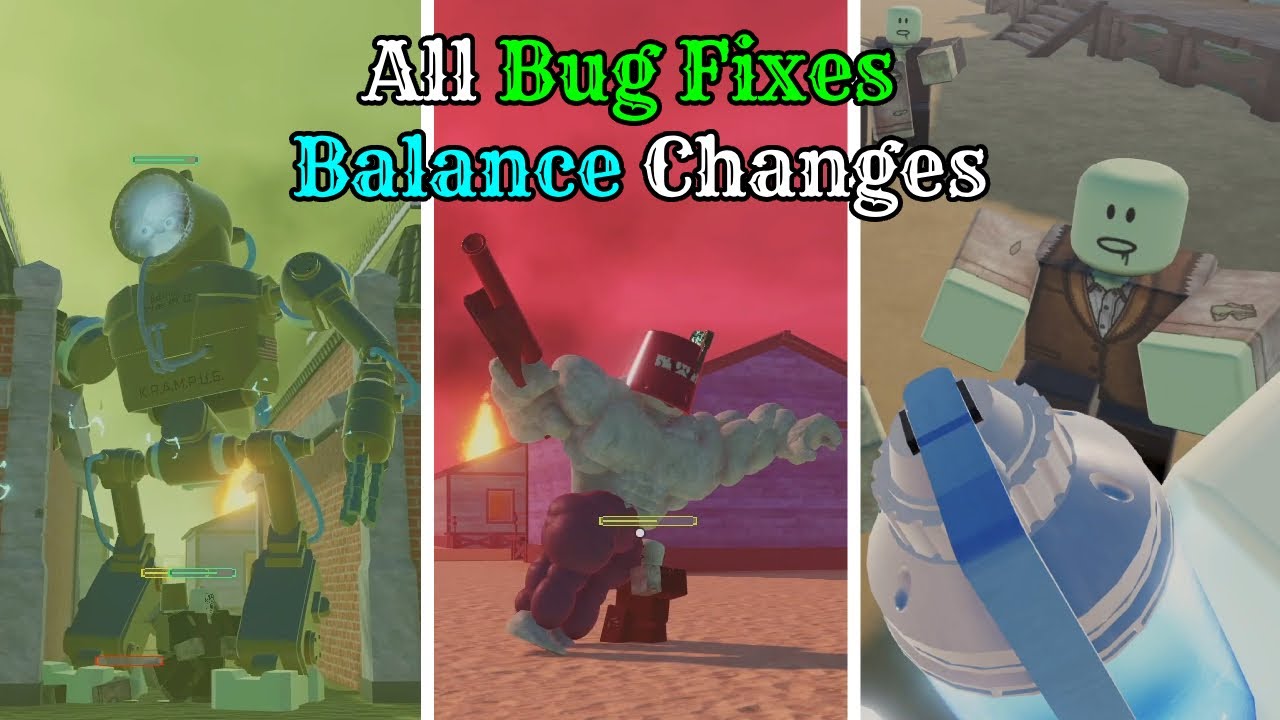 Krampus Nerf, Goliath Fix & Frost Grenade Buff | Roblox Dead Rails