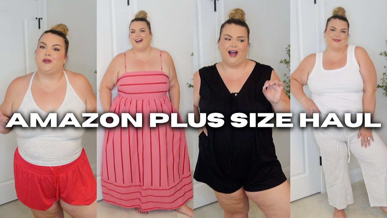 SUMMER AMAZON FASHION HAUL | PLUS SIZE FRIENDLY