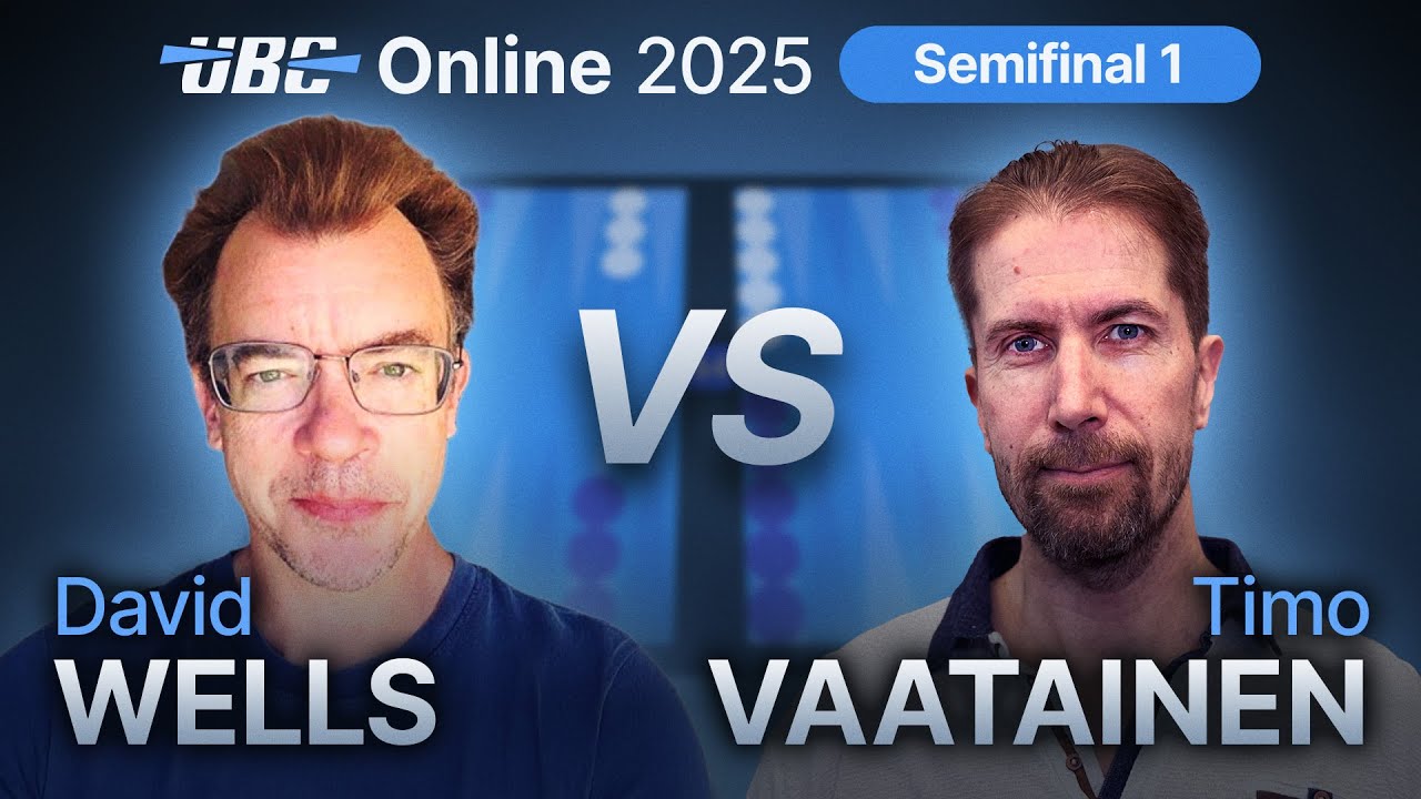 UBC Online 2025 - Semifinal 1: David Wells VS Timo Vaatainen
