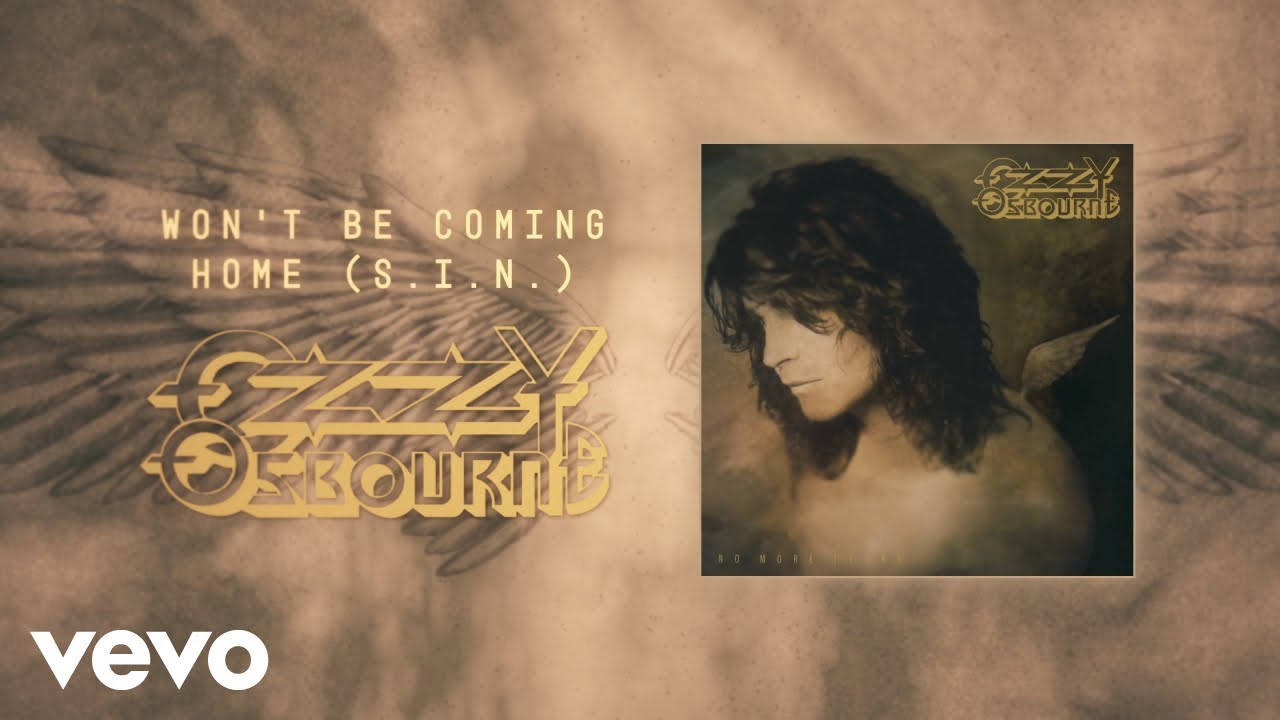 Ozzy Osbourne - Won't Be Coming Home (S.I.N.) (Official Audio)