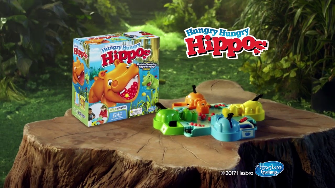 Hungry Hungry Hippos & Toilet Trouble &bull; Hasbro Gaming