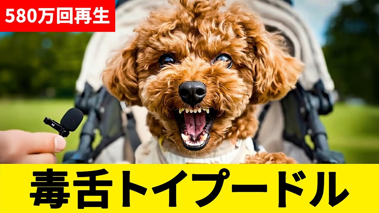 【580万回再生】AIトイプードル