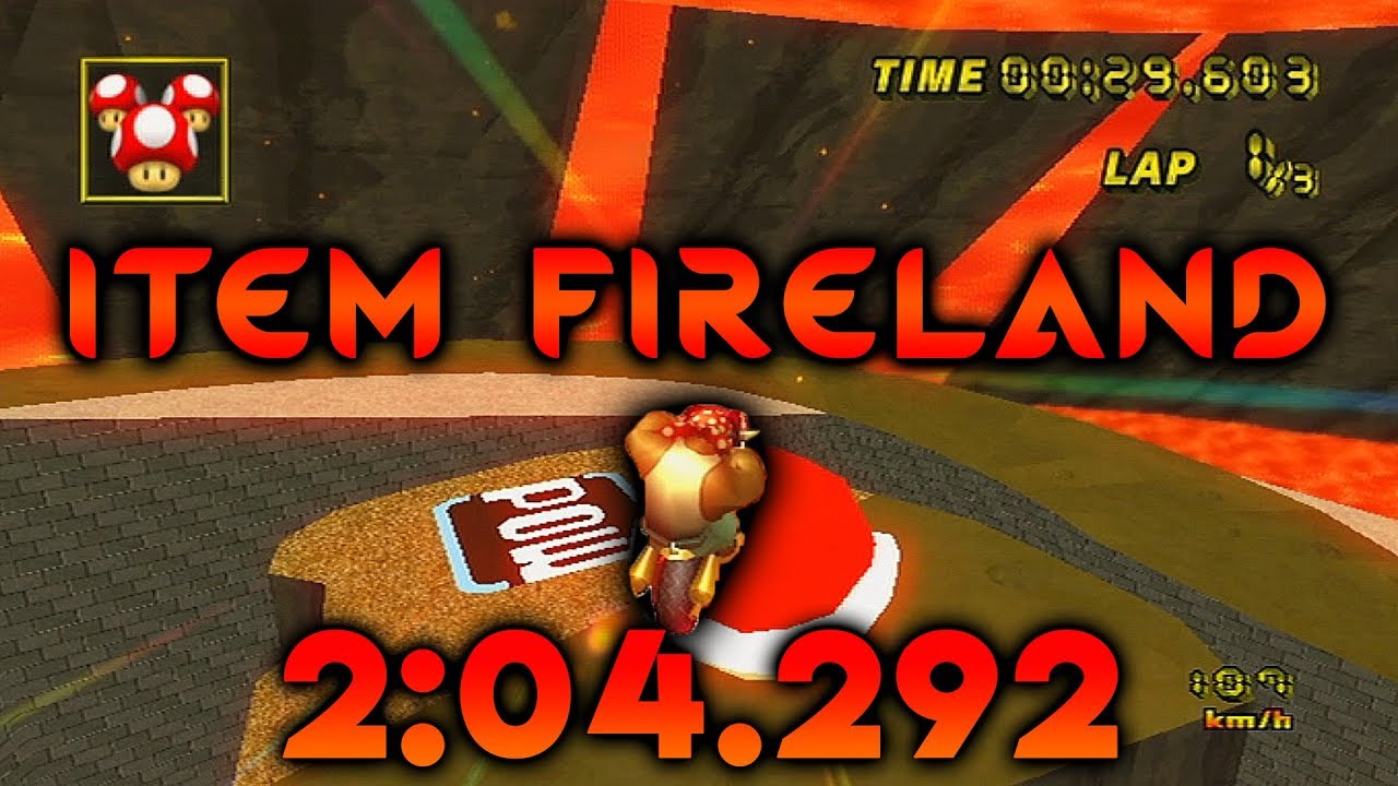 【MKW CT WR】 Item Fireland - 2:04.292 - Emil