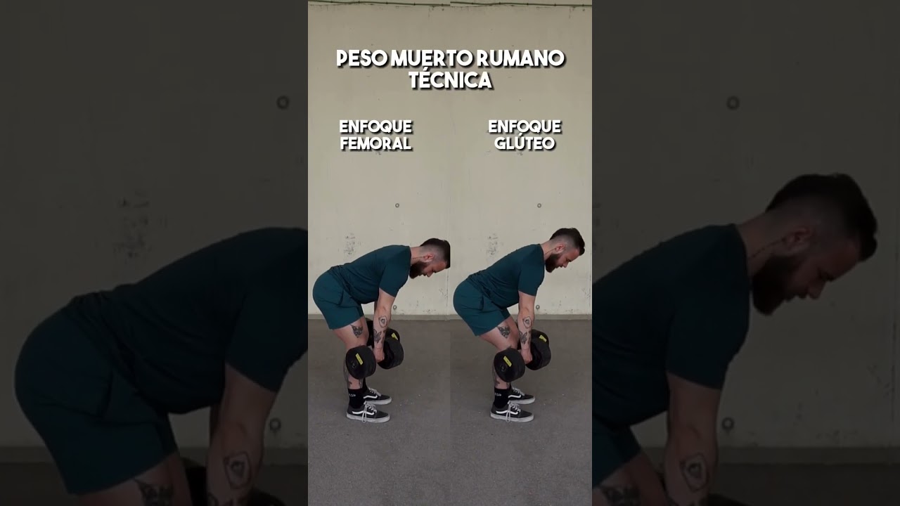 Peso Muerto Rumano: Femoral vs Gl&uacute;teos 🍑