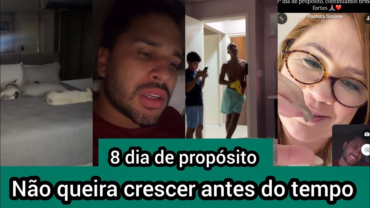 Lucas Guimarães tenta aconselhar o irmão Kauã a não pular etapas na vida e continua no propósito 