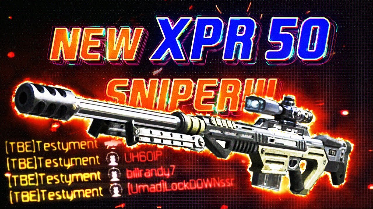 NEW XPR-50 SNIPER in Black Ops 3