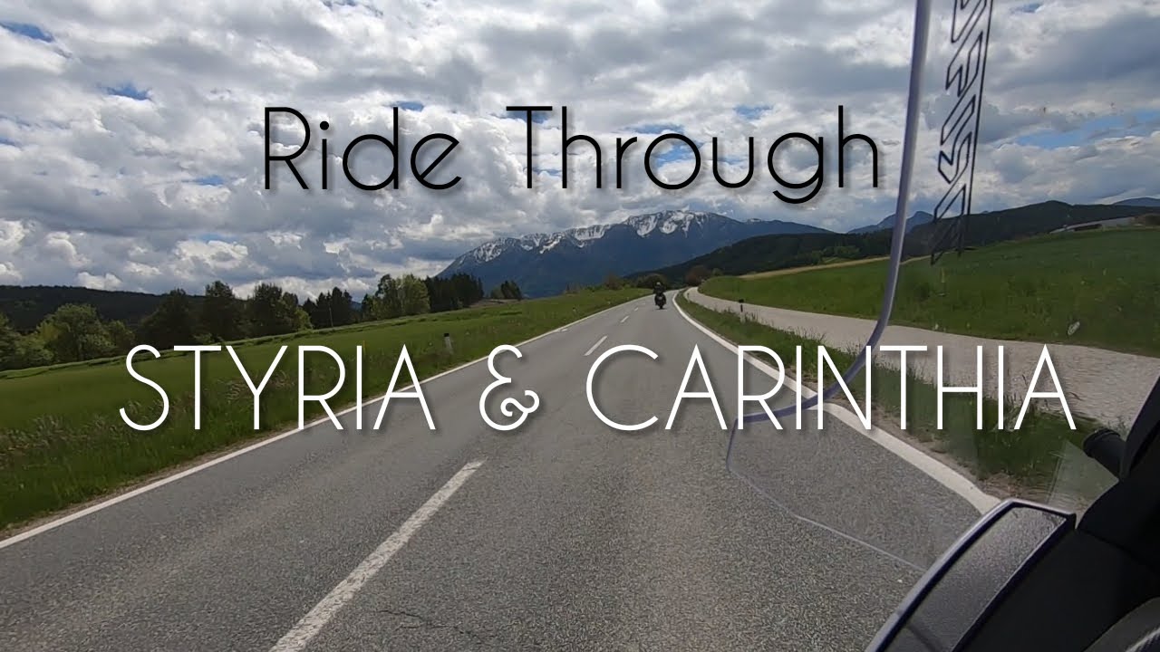 The Alps Motorcycle Trip | Ride Through Styria & Carinthia | Yamaha Tracer 700GT | BMW S1000XR