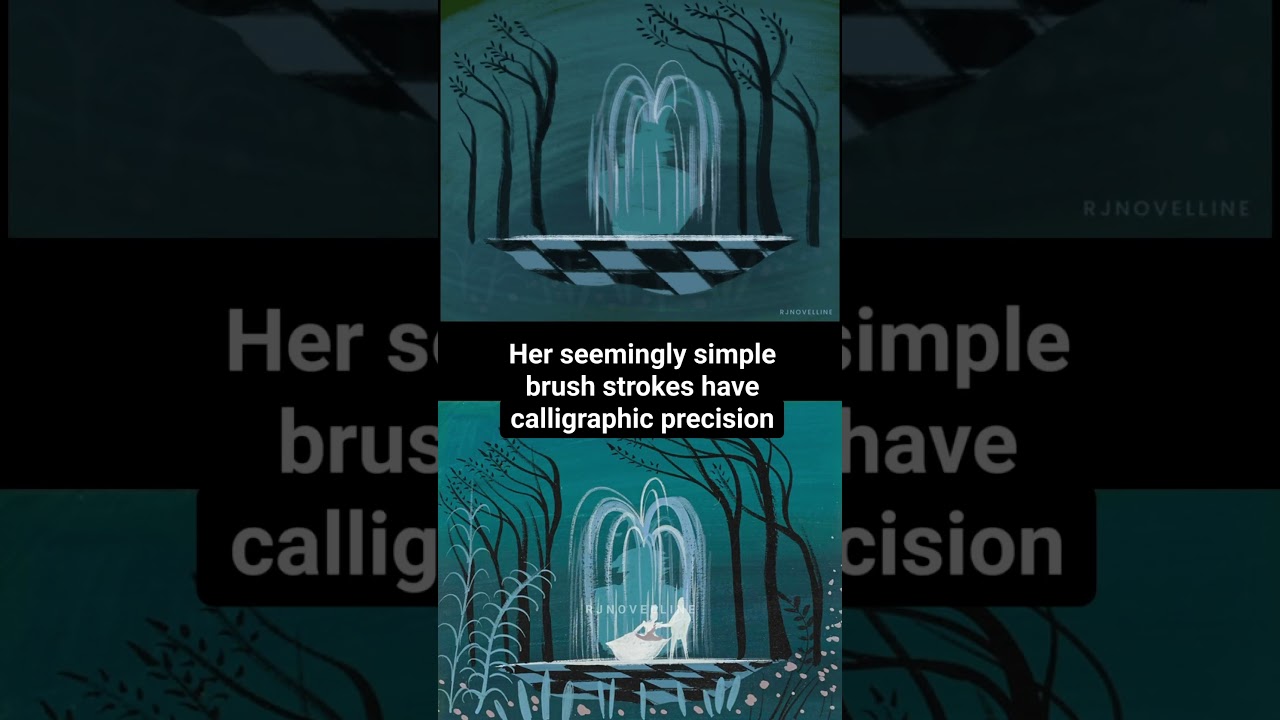 Painting Mary Blair #disney #animation #art #cinderella #peterpan #disneyanimation