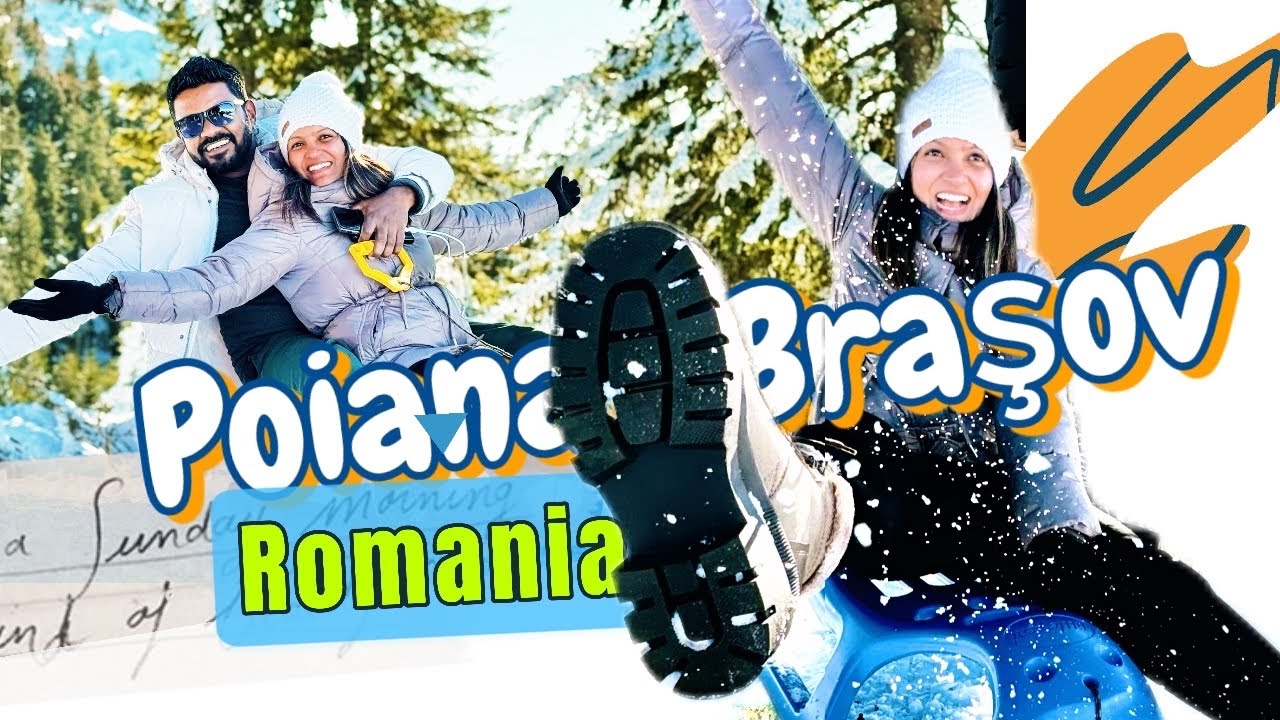 රැමේනියාවේ හිම පදින්න යමු Poiana Brasov- Romania 🇷🇴 #romania