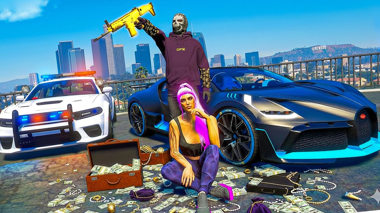 Crime With Unstable Wife In GTA 5 RP