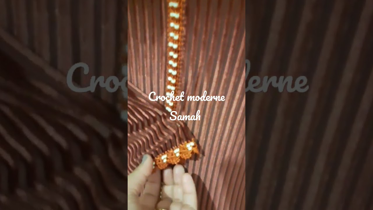 mod&egrave;le crochet style djelaba perl&eacute; #crochet #perl&eacute; #djelaba #couture #biskra_algerie