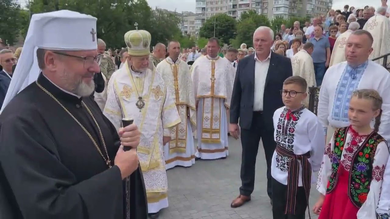 Шептицький вперше Блаженнішого Святослава Шевчука.