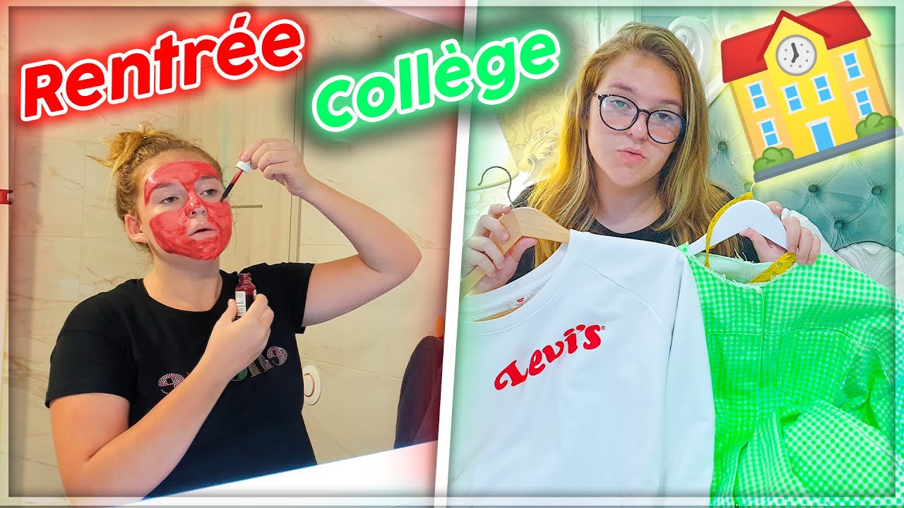 Ma Rentrée Au Collège | Routine Back To School 2020