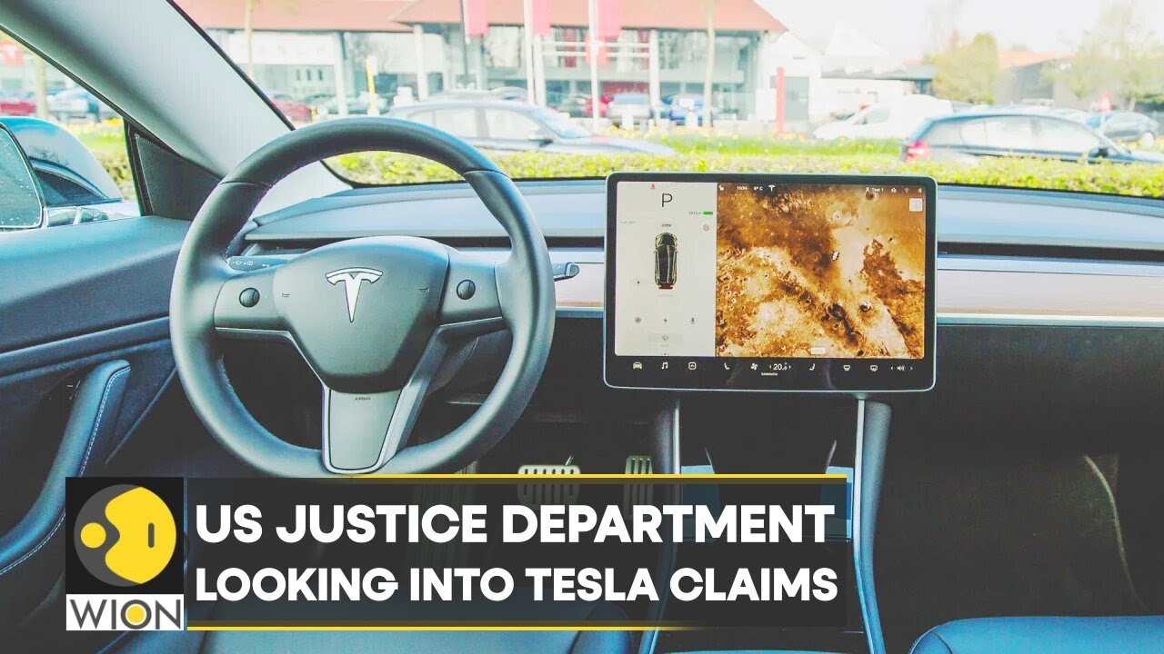 US Justice Department investigates Tesla's self-driving features | Latest News | Top News | WION