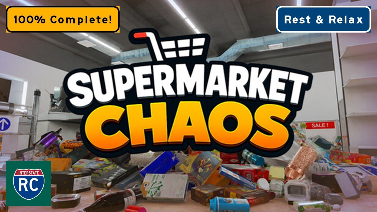 Fall Asleep While We 100% Complete a Restock of a Wrecked Grocery Store in Four and a Half Hours.