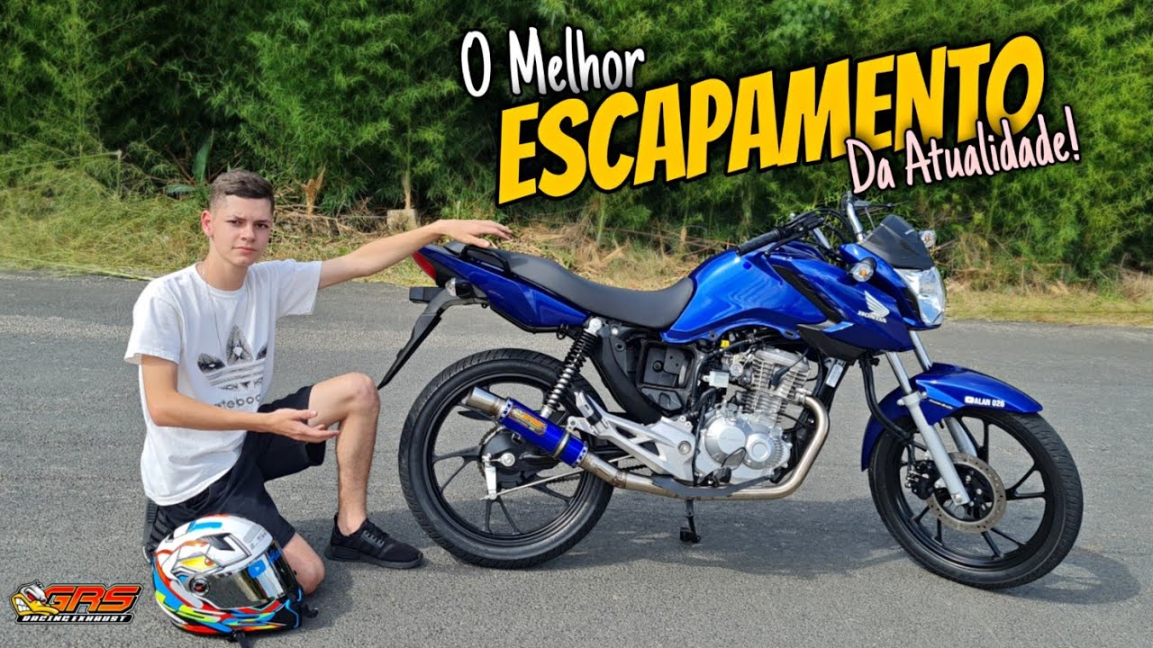 ESCAPAMENTO DE COMPETIÇÃO NA FAN 2022 *Grs Racing Drag Bike*