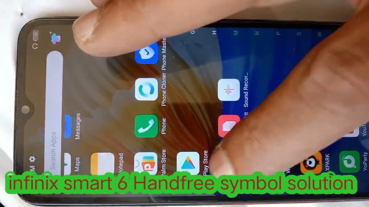 infinix smart 6 headphones 🎧 logo fix solution #symbol #logo #handmade