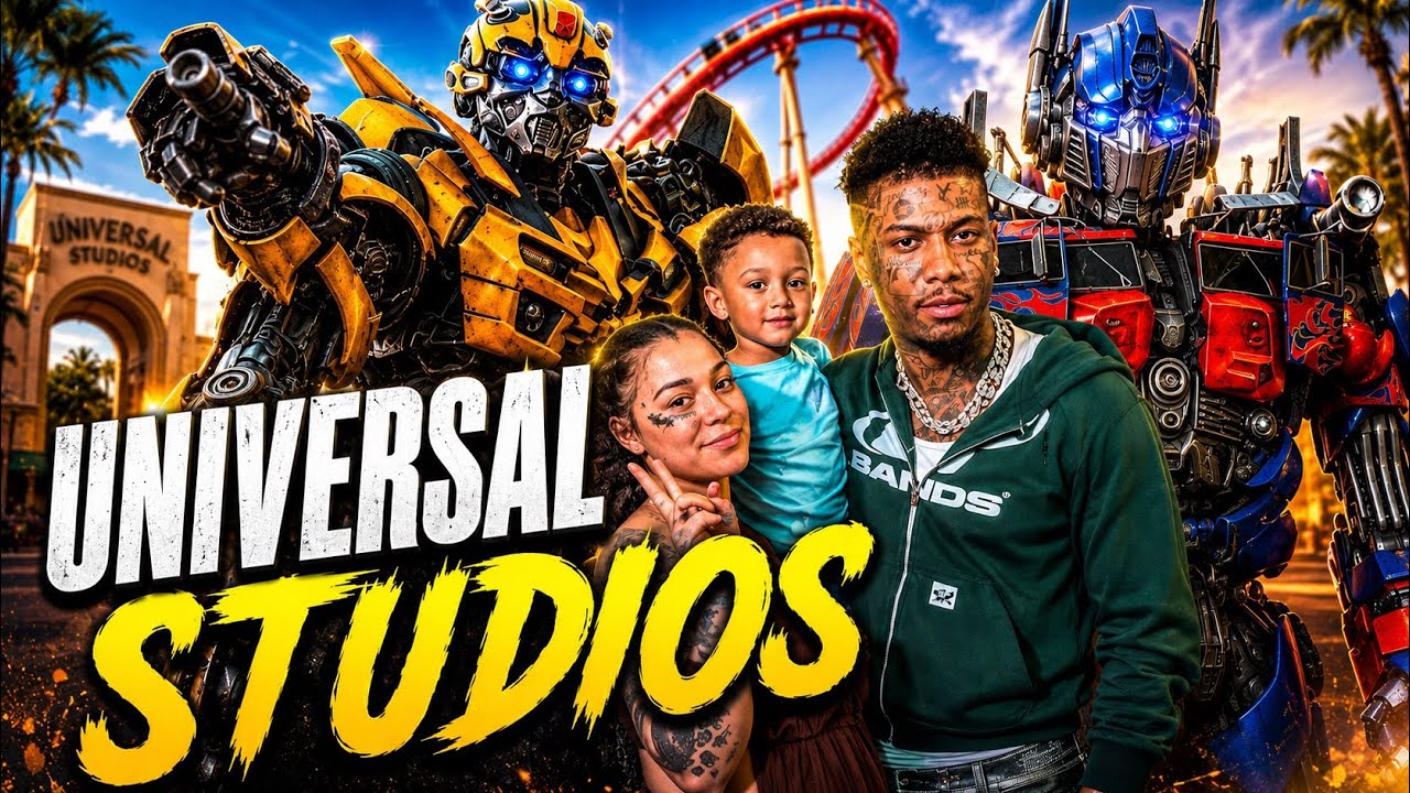  Blueface & Nevaeh&rsquo;s EPIC Universal Studios Adventure! 🤖🎢