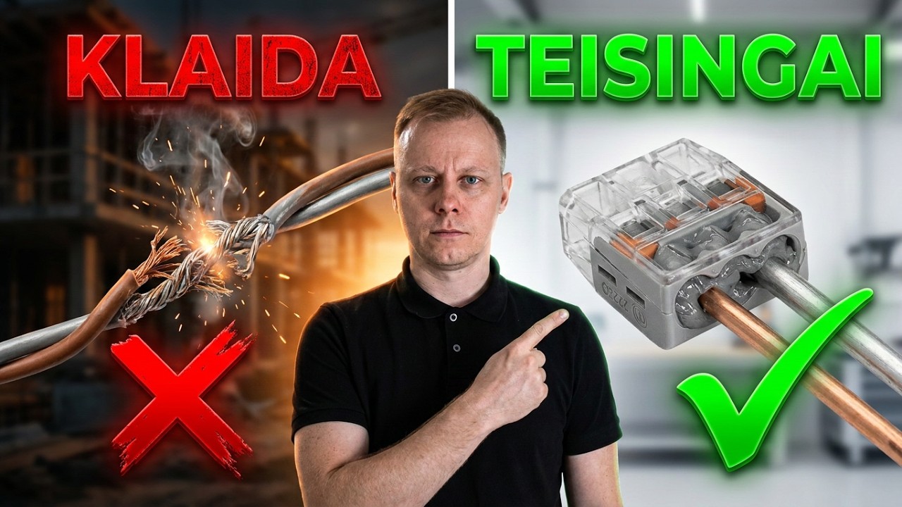 KAIP TEISINGAI SUJUNGTI VARĮ SU ALIUMINIU? PATIKIMIAUSI BŪDAI IR WAGO PASLAPTYS!