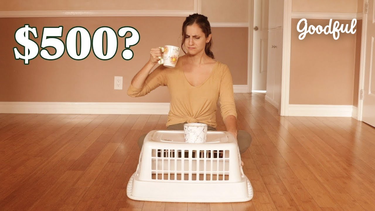 I Tried Furnishing My Empty Living Room For $500 | Goodful