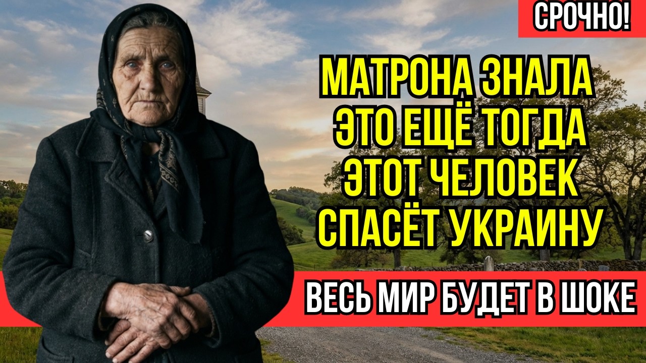 ВЕРА МОСКОВСКАЯ ЭТО ПРЕДВИДЕЛА! ИМЕННО ЭТОТ ЧЕЛОВЕК СПАСЁТ УКРАИНУ! ЕГО ИМЯ ВАС ПОРАЗИТ!