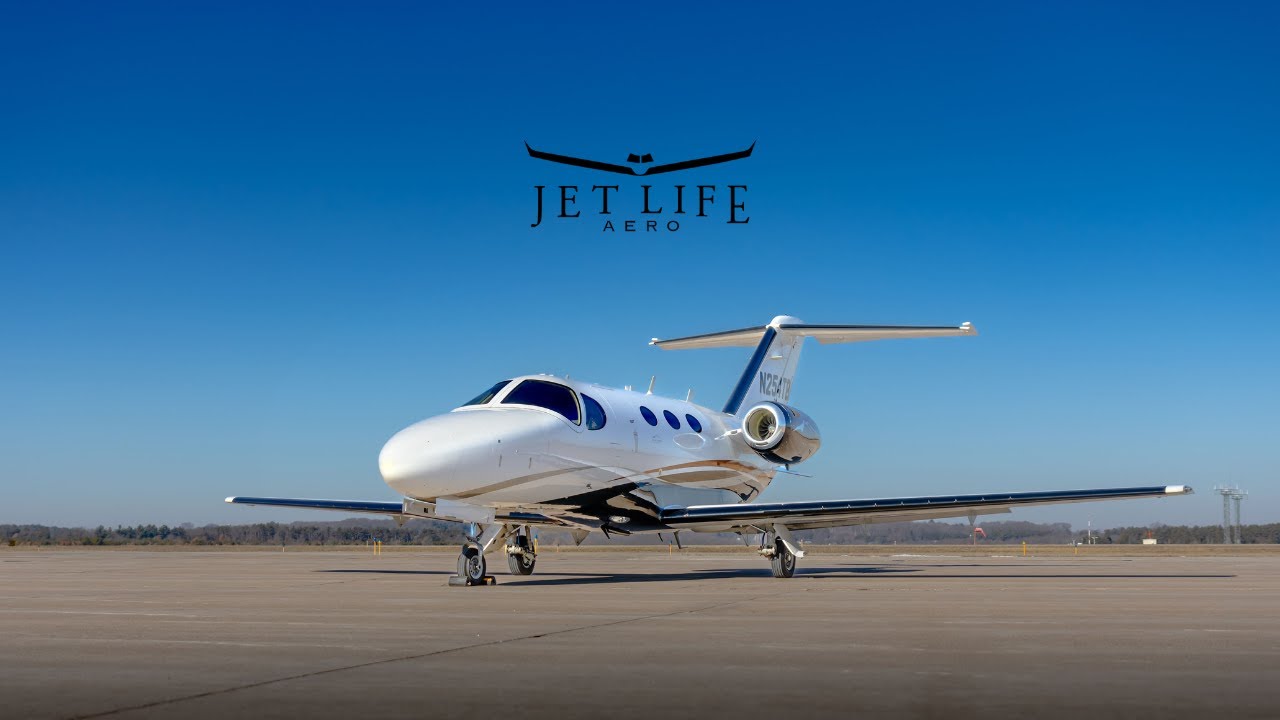 Inside a 2014 Citation Mustang - for sale