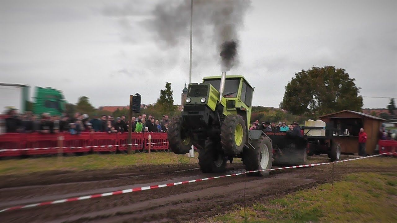 Tractorpulling Merkendorf // Schlüter MB Trac Deutz IHC CAT John Deere Steyr Güldner FULL PULL