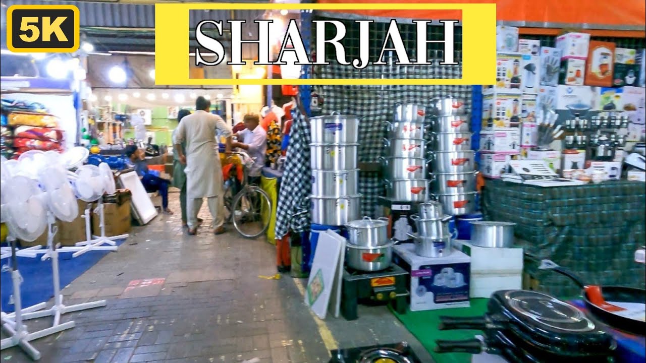 sharjah Local market 🇦🇪 |5K| industrial area no,6 Sharjah UAE amazing view beautiful city