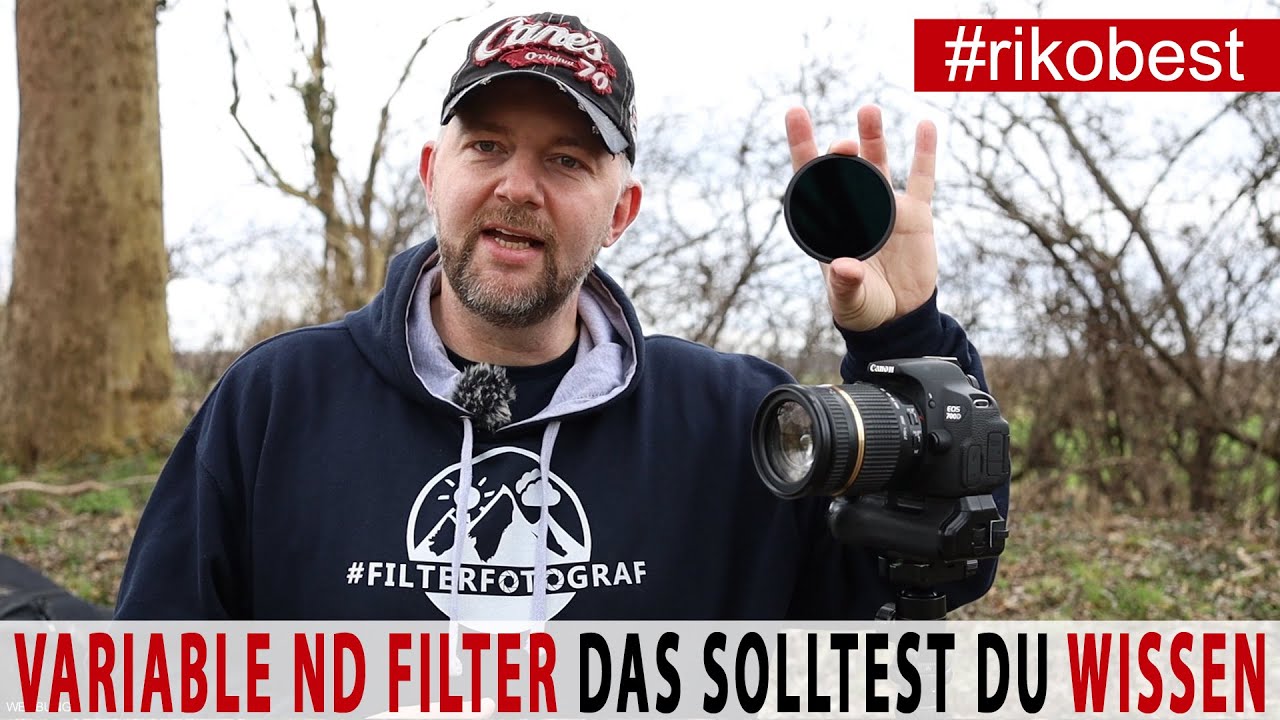 Variable ND Filter beim Fotografieren einfach erklärt. Das solltes du über Vario ND Filter wissen
