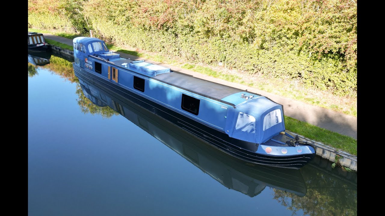 A tour of our new 60' Electric Narrowboat