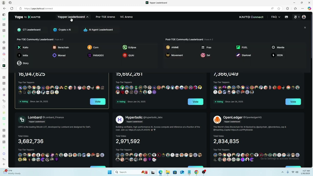 Earn Many Huge Airdrops Through Kaito AI Connect?