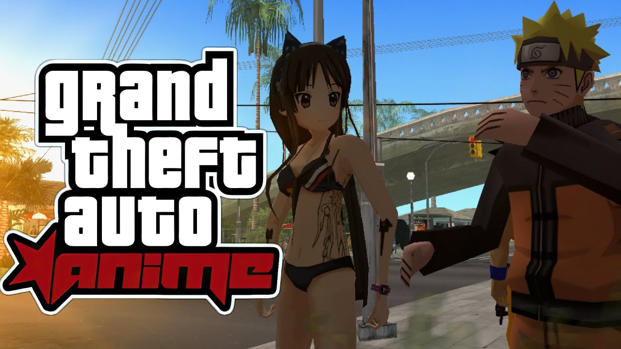 GTA SAN ANDREAS ANIME LEGEND [PCSX2 HD TEXTURE PACK]