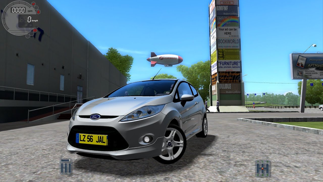 City Car Driving 1.4.1 Ford Fiesta 1.6 ZETEC S [G27]