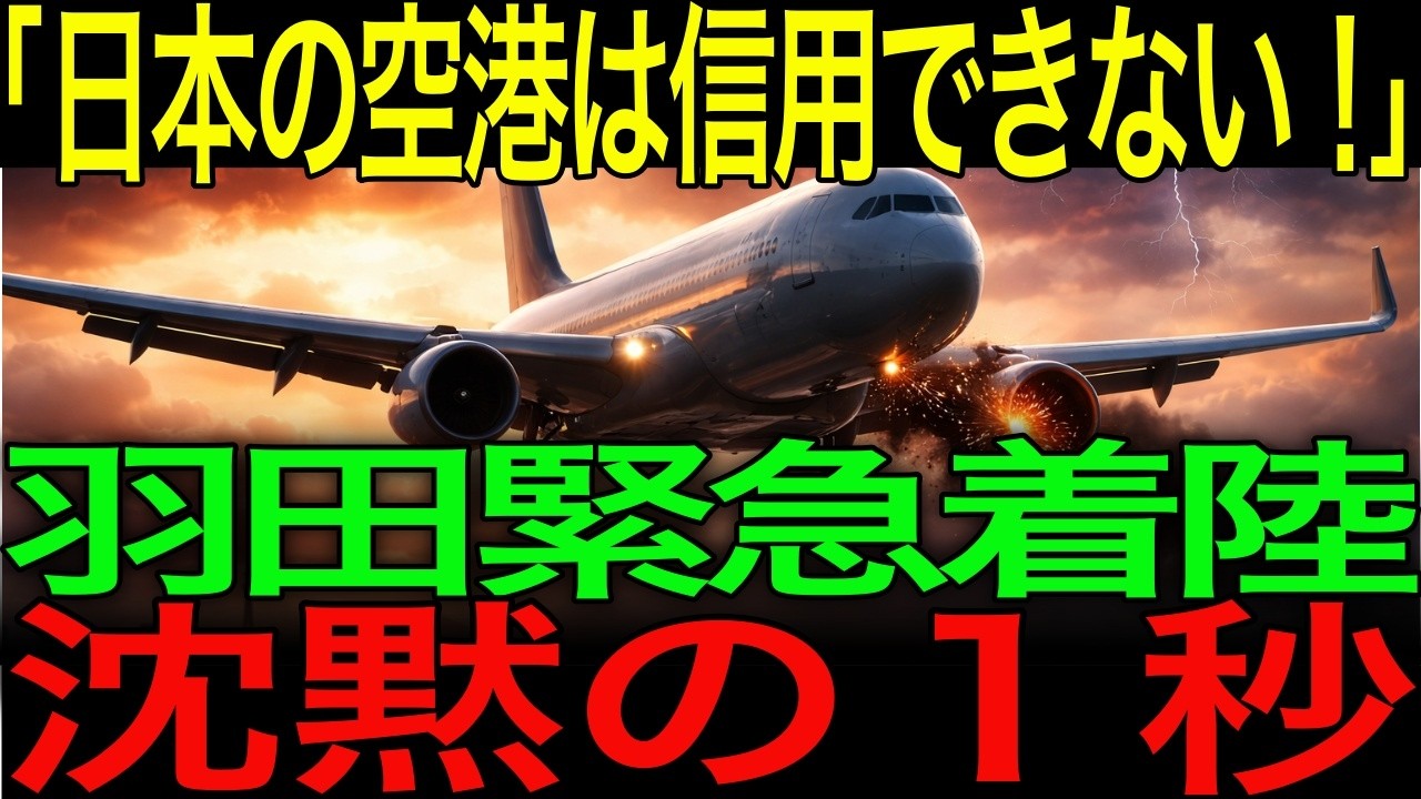 【海外の反応】「日本の空港には任せられない！」18年無事故のドイツ人機長が緊急事態で羽田に向かった15分間、コックピットで起きた“沈黙の一秒”に世界が絶句