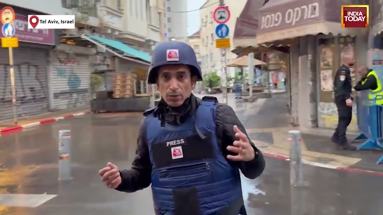 Israel Ground Report EXCLUSIVE: Iranian Missile Fragment Hits Tel Aviv | Pranay Upadhyaya