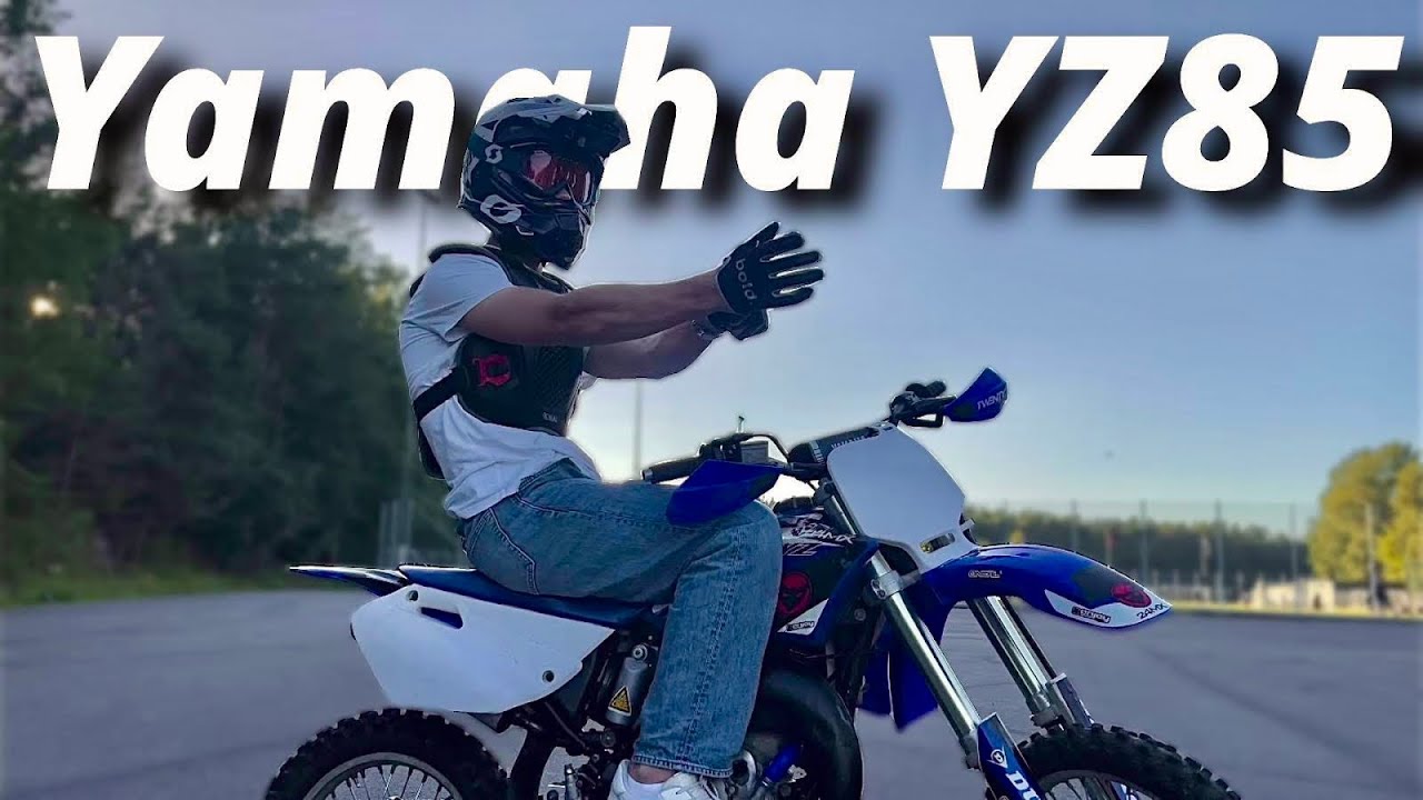 Я ехал на YAMAHA YZ85