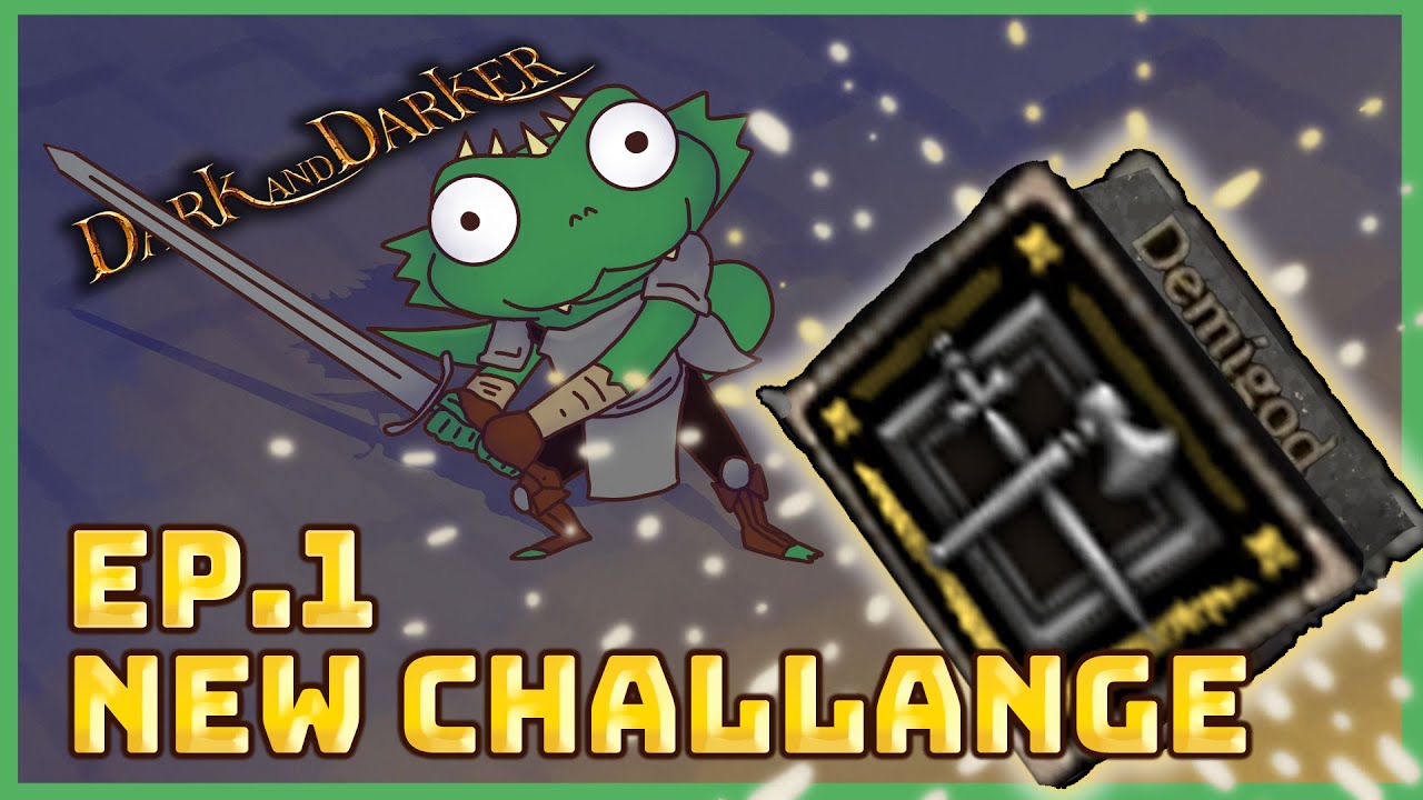 Zero to Demigod - Longsword Lizardman | Dark and Darker | Ep.1