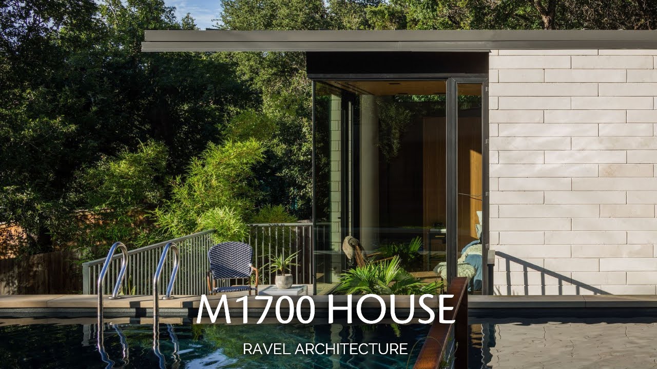 A Full-Size Lap Pool Is At The Heart Of This Stylish Texas Home