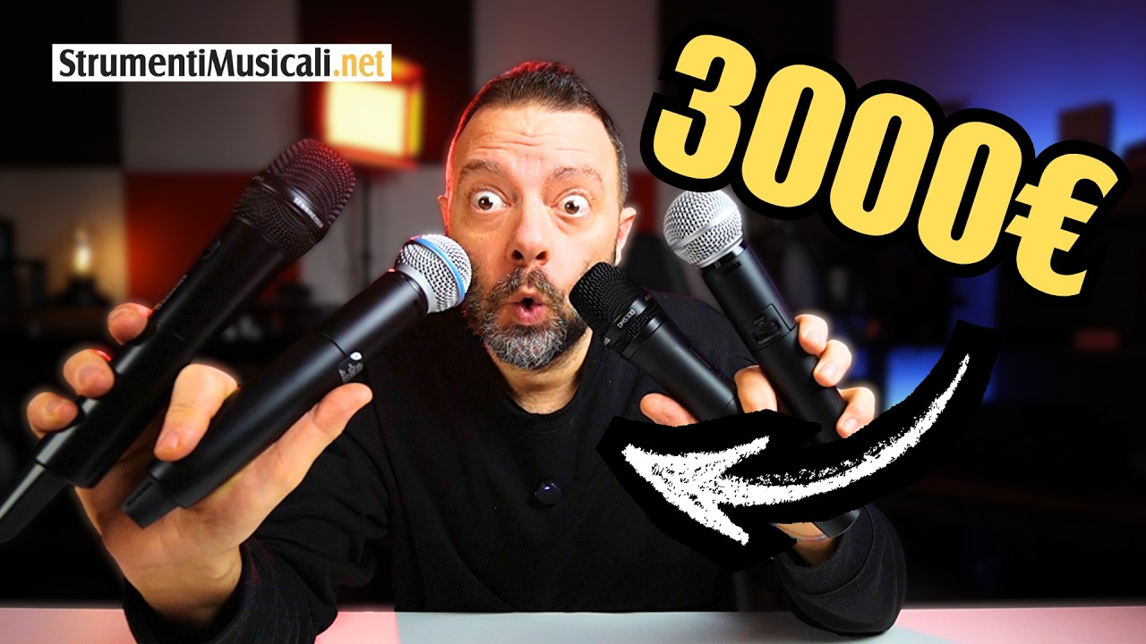 Provo 3000€ di Radio Microfoni disponibili su StrumentiMusicali.net