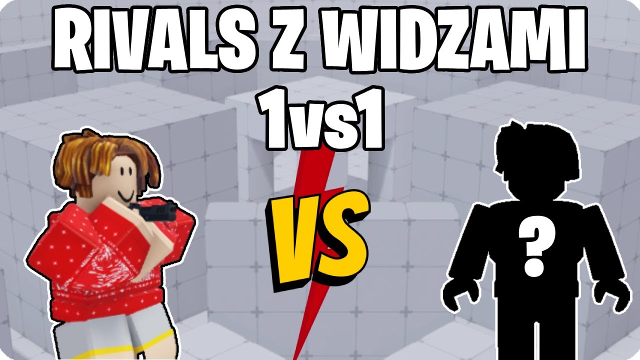 POJEDYNEK 1vs1 z WIDZEM w Roblox Rivals! | 1 | Rivals