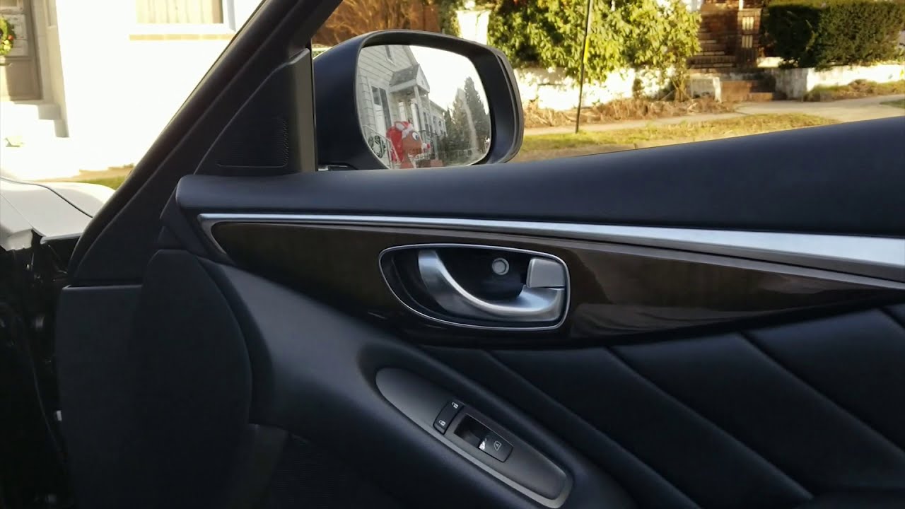 Как снять дверную панель Infiniti Q50 2013-2020 годов.