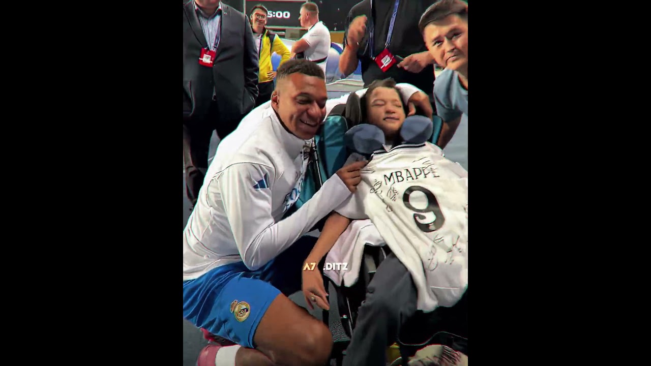 Madrid players made another kid Happy ❤️&zwj;🩹💫