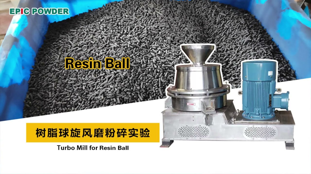 Turbo Mill vs. Jet Mill: High-Efficiency Resin Ball Grinding Experiment | EPIC Powder Machinery