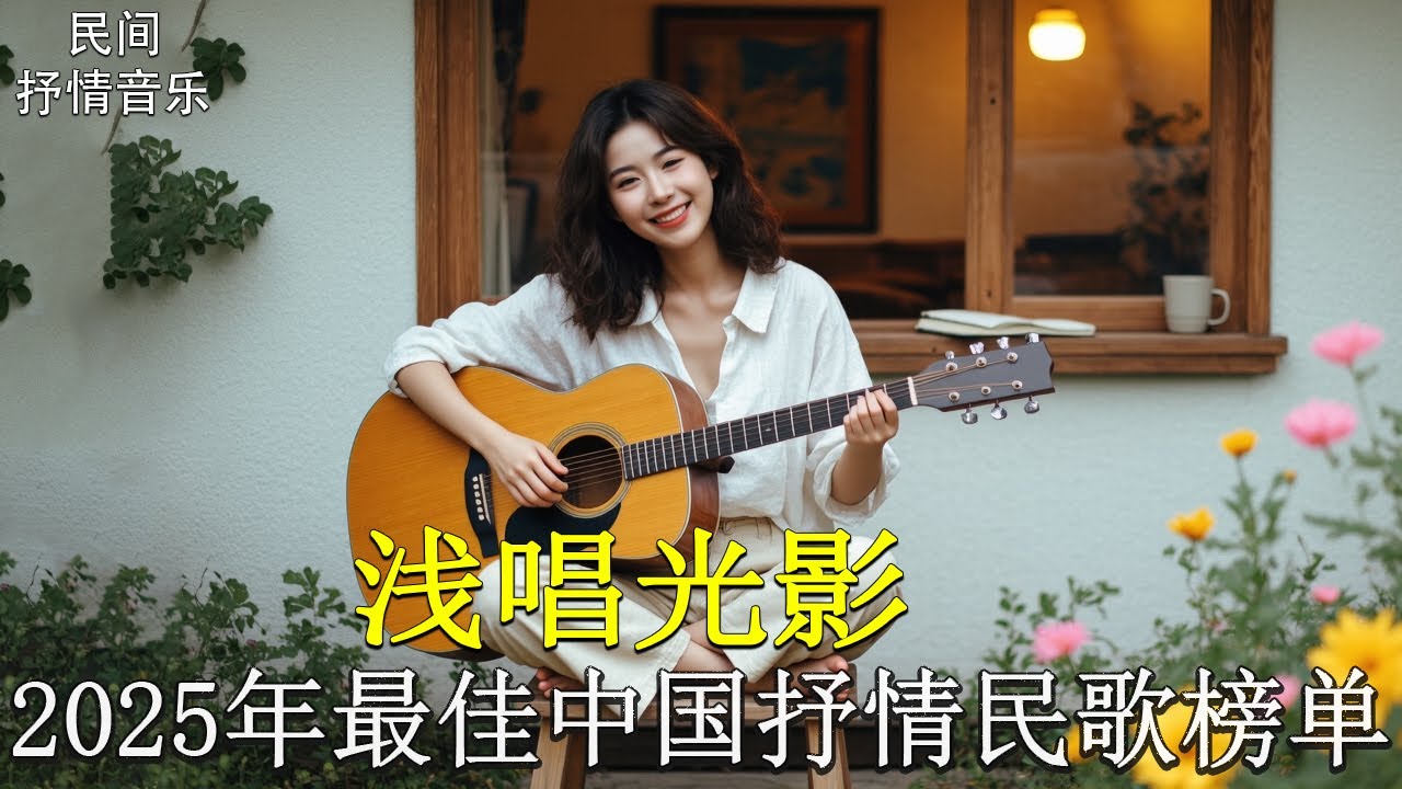 【浅唱光影】2025最好聽華語歌單 | 讀書・工作・放鬆最佳背景音樂 |民歌風格原創抒情歌🎧｜純淨舒緩系音樂 ✨ 🎧 #讀書音樂｜#工作音樂｜#輕音樂｜#療愈音樂｜#華語金曲 #華語流行歌曲